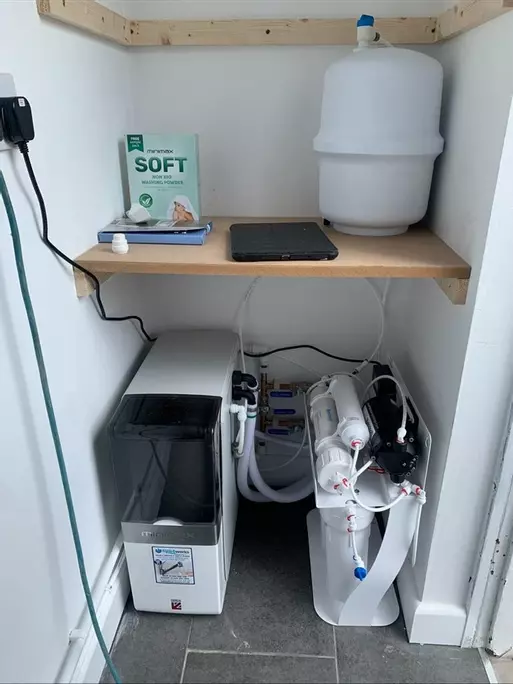 Minimax Innova along with purified Reverse Osmosis water